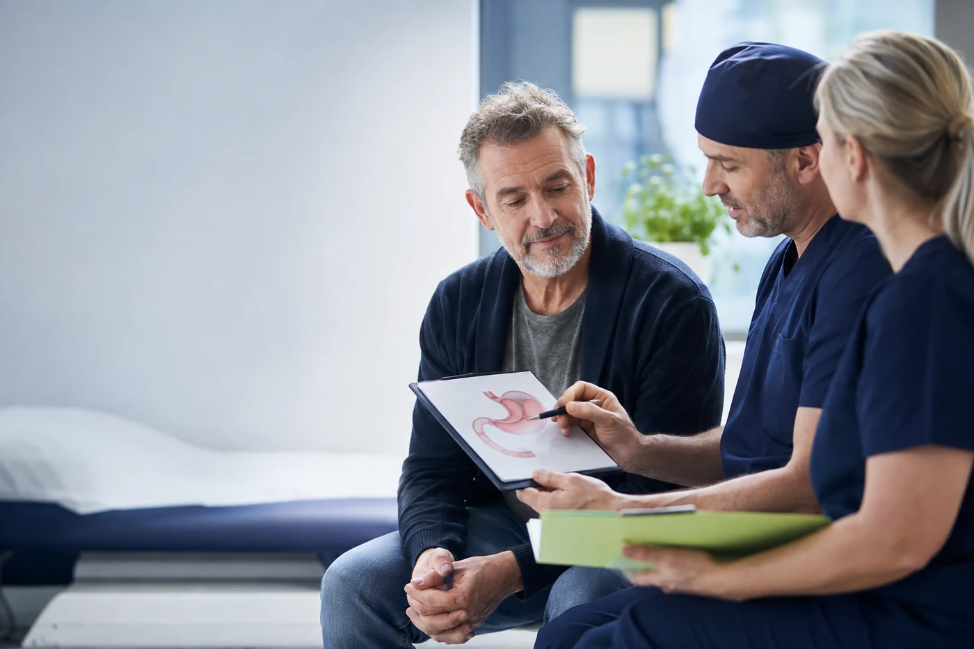 Illustrative healthcare scene for Gastric Bypass in Mexico