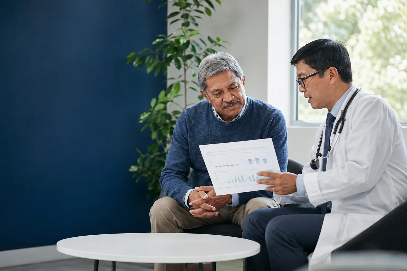 Illustrative healthcare scene for Chronic Kidney Disease Health Review in Mexico